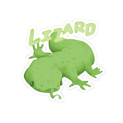 lizard sticker