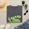 'lizard shirt' Cute Green Lizard Graphic T-Shirt — "LIZARD" Sketch Illustration